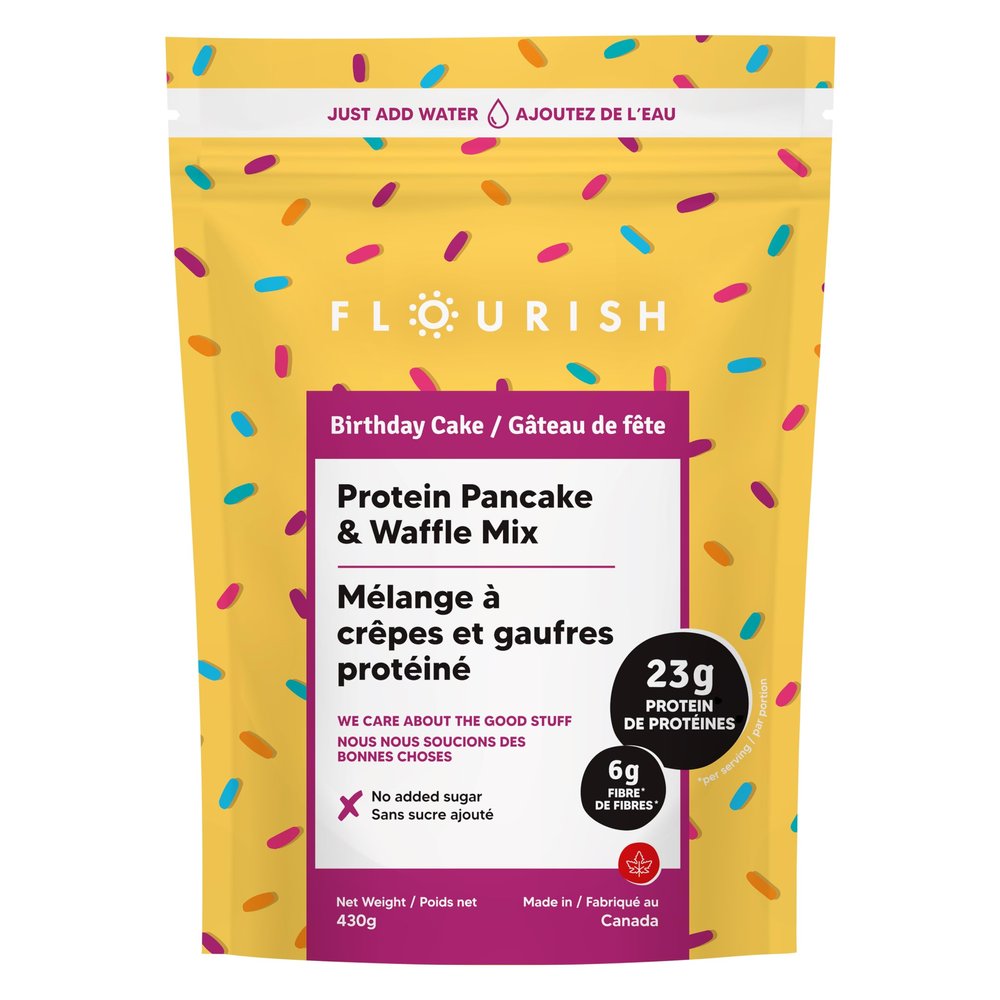 Flourish Mix Pancake Birthday Cake (8 Pack) 16 oz
