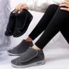 FIDSEJEONA Warm Bootie Men 4.5/Women 5.5, Fleece Diabetic Shoes, Diabetes Shoes Soft Bottom, Wide Width Slip-on Shoes, Unfettered Fit, for Valgus Feet, Toes Valgus, and Splayed Feet view 2
