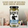 Barsmith Blue Cheese Stuffed Olives - Premium Hand-Crafted Blue Cheese with Robust Flavor - Gourmet Olives for Martinis, Bloody Marys & More - Cocktail Garnish for Home or Bar - 8 oz Jar (Pack of 1) view 2