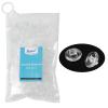 (250 Pair) Eyeglasses Nose Pad Silicone Soft Circular Desigh Push in and Screw in Different Size by Dhoptical (Push in 250 Pair, 9MM) view 1