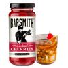 Barsmith Cocktail Cherries - Premium Maraschino Cherries for Cocktails - Hand-Selected Italian Cherry with Rich Flavor - Perfect Cocktail Garnish for Old Fashioneds & Whiskey - 10 oz Jar (Pack of 1) view 1