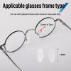 (100 Pair) Jelly Soft Eyewear Nose Pad Silicone Material Matte 12MM/14MM for Eyeglasses Shop and Eye Hospitcal by Dhoptical (14MM 100 Pair) view 2