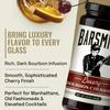 Barsmith Luxury Bourbon Cherries, Dark Rich Cocktail Cherry Made with Whiskey & Vanilla, Bourbon Cherries for Old Fashioned, Manhattan, Dessert Recipes, 10 oz Glass Jar view 4