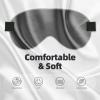 Blue Sky and White Clouds Printed Double-Sided Eye mask, Soft, Light-Blocking, Breathable, Silky Touch view 3