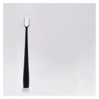 KHOGSBPSW Manual Toothbrush Ultra-fine Soft Toothbrush Million Nano Bristle Adult Tooth Brush Teeth Deep Cleaning Portable Travel Dental Oral Care Brush Toothbrush(PT-Black 1PCS)