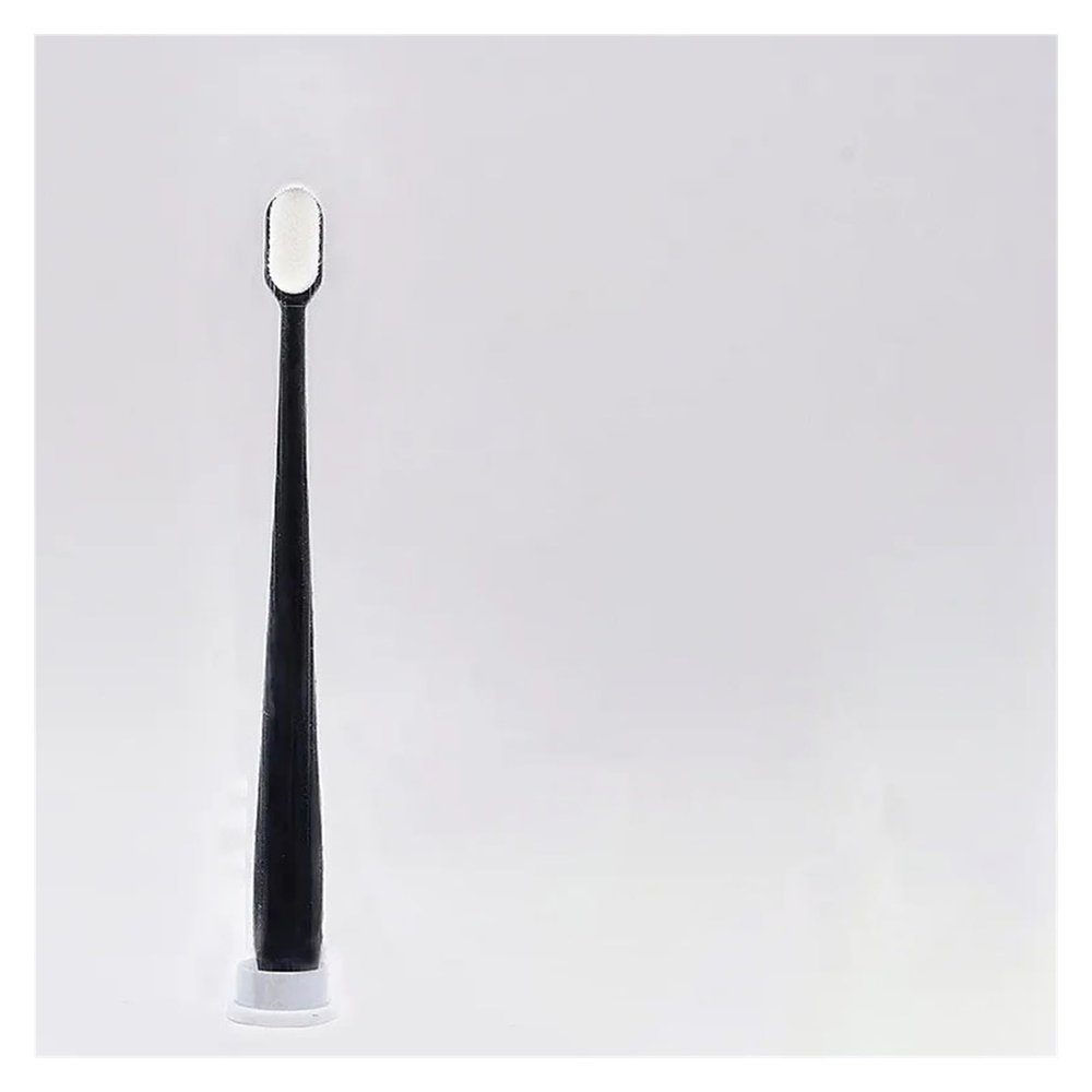 KHOGSBPSW Manual Toothbrush Ultra-fine Soft Toothbrush Million Nano Bristle Adult Tooth Brush Teeth Deep Cleaning Portable Travel Dental Oral Care Brush Toothbrush(PT-Black 1PCS)