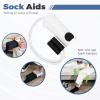 6 PC Hip Replacement Recovery Kit for Elderly and Knee Back Surgery Patients with Grabber, Sock Aid, Leg Lifter, Shoe Puller, Back Scratcher, Bath Sponge, Essential Tools for Recovery After Surgery view 3