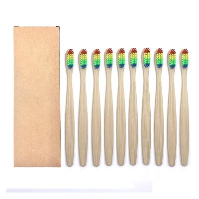 KHOGSBPSW Manual Toothbrush 10 Pcs Mixed Color Toothbrush Toothbrush Soft Bristle Oral Care Toothbrush Toothbrush(10PCS Rainbow Color)