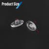 (250 Pair) Eyeglasses Nose pad Silicone Material Soft Push in and Screw in Different Size for Eyewear Shop and Eye Hospital by Dhoptical (Push in 250 Pair, 13MM) view 2