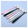KHOGSBPSW Manual Toothbrush 5PC Ultra-fine Soft Toothbrush Million Nano Bristle Adult Tooth Brush Teeth Deep Cleaning Portable Travel Dental Oral Care Brush Toothbrush(1pc-Green Wave) view 2