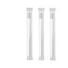 KHOGSBPSW Manual Toothbrush 5PC Ultra-fine Soft Toothbrush Million Nano Bristle Adult Tooth Brush Teeth Deep Cleaning Portable Travel Dental Oral Care Brush Toothbrush(3pc-White Wave) view 1