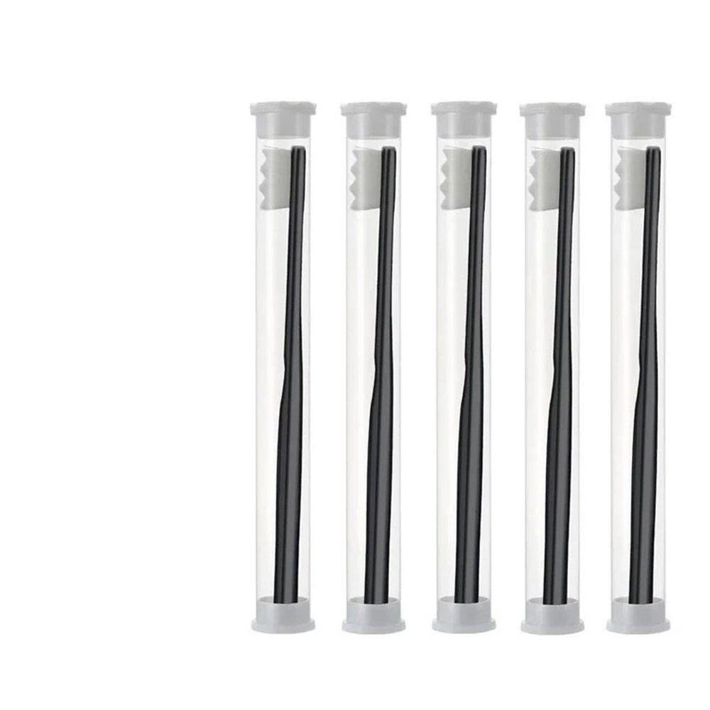KHOGSBPSW Manual Toothbrush 5PC Ultra-fine Soft Toothbrush Million Nano Bristle Adult Tooth Brush Teeth Deep Cleaning Portable Travel Dental Oral Care Brush Toothbrush(5pc-Black Wave)
