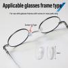 (100 Pair) Air Nose Pad Eyeglasses Part Silicone Material Massage granules Screw in for Eyewear Shop and Eye Hospital by Dhoptical view 2