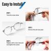 (100 Pair) Air Nose Pad Eyeglasses Part Silicone Material Massage granules Screw in for Eyewear Shop and Eye Hospital by Dhoptical view 3