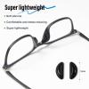 100 PairAirbag Nose Pad D-Shape Eyeglasses Part Silicone High Viscosity for Eyewear Padding Eyewear Shop and Eye Hospital by Dhoptical (Black 100 Pair) view 3
