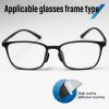 100 PairAirbag Nose Pad D-Shape Eyeglasses Part Silicone High Viscosity for Eyewear Padding Eyewear Shop and Eye Hospital by Dhoptical (Black 100 Pair) view 4