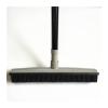 U5GAAALPPQ9 Carpet Sweeper Telescopic Broom Rubber besom Cleaner pet Hair Removal Brush Home Floor dust mop Carpet Sweeper for Hardwood Surfaces Wood Floors (Color : Blue) (Light Grey) view 1
