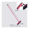 U5GAAALPPQ9 Carpet Sweeper Telescopic Broom Rubber besom Cleaner pet Hair Removal Brush Home Floor dust mop Carpet Sweeper for Hardwood Surfaces Wood Floors (Color : Blue) (Light Grey) view 4