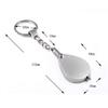 Magnifying Pocket Glass 8X Folding Portable Mini Magnifier Small Key Chain Read The Instructions The Gift to Old Man Handheld Decoration view 3