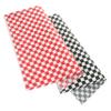 HOLIDYOYO 100sheets Checkered Food Wrapping Paper Oil Baking Paper for Sandwiches Fries and Chicken Liners for Catering and Picnics view 1