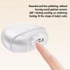 Electric Nail Clipper, Powerful Electric Nail Trimmer with Nail Clip Storage and 2 Speeds, Low Noise Automatic Finger Nail Cutter for Baby Kids Seniors and Adult view 3