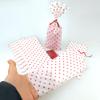 FAZHBARY 100 PCS Cellophane Treat Bags for Gift Bags Red Heart Plastic Bags Goodie Bags for Wrapping Supplies view 3