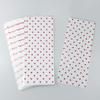 FAZHBARY 100 PCS Cellophane Treat Bags for Gift Bags Red Heart Plastic Bags Goodie Bags for Wrapping Supplies view 4