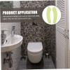 Uonlytech 16pairs Self-adhesive Toilet Seat Cushions Washable and Thickened Bathroom Covers Soft and Warm and Comfortable for All Ages view 3