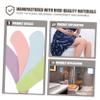 Uonlytech 16pairs Self-adhesive Toilet Seat Cushions Washable and Thickened Bathroom Covers Soft and Warm and Comfortable for All Ages view 4