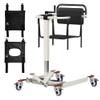 Patient Lift Transfer Chair for Home Portable Wheelchair Lift for Car & Toilets, Bedside Commode Toilets Seat, Transfer Aid for Elderly Height Adjustable (Basic Style) view 1