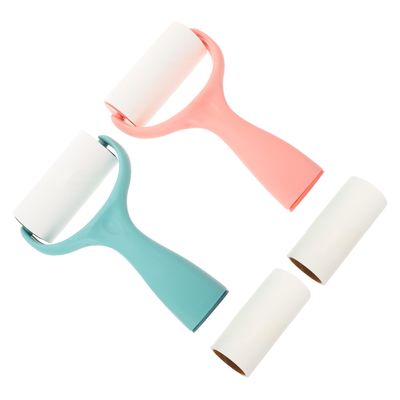 BESPORTBLE Lint Binding Roller Reusable Pet Hair 4pcs Pack Hair Cleaning Roller for Coats Suits Carpets Car Seats