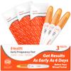 iHealth Pregnancy Test 3-Pack, Early Detection Ultra-Sensitive Results 6 Days Before Missed Period, Over 99% Accurate. Easy at-Home Fertility HCG Test Kit, Individually Wrapped, Pruebas de embarazo