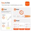 iHealth Pregnancy Test 3-Pack, Early Detection Ultra-Sensitive Results 6 Days Before Missed Period, Over 99% Accurate. Easy at-Home Fertility HCG Test Kit, Individually Wrapped, Pruebas de embarazo view 4