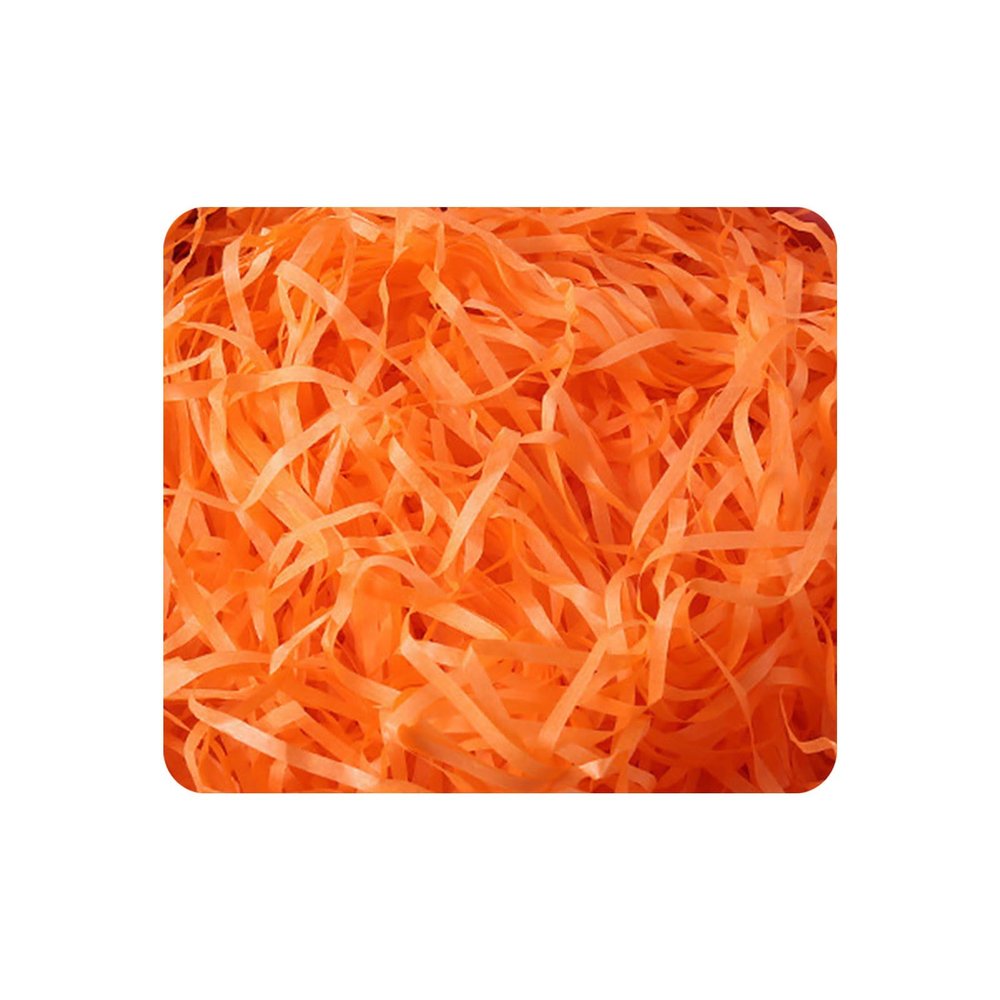 Orange Crinkle Paper Filler Shredded Paper for Gift Baskets Bulk Easter Grass Basket Filler Stuffers Crinkle Cut Paper for Valentines Day Wedding Birthday Holiday Gift Box Wrapping 200g/7oz