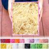 Orange Crinkle Paper Filler Shredded Paper for Gift Baskets Bulk Easter Grass Basket Filler Stuffers Crinkle Cut Paper for Valentines Day Wedding Birthday Holiday Gift Box Wrapping 200g/7oz view 2