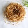 Orange Crinkle Paper Filler Shredded Paper for Gift Baskets Bulk Easter Grass Basket Filler Stuffers Crinkle Cut Paper for Valentines Day Wedding Birthday Holiday Gift Box Wrapping 200g/7oz view 3