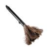 1 Piece Feathers Duster, Fluffy Feathers Duster with Wooden Handle and Reusable Portable Feathers Duster Cleaning Supplies (Black) view 4