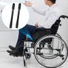 Hariendny Wheelchair Brake Extenders, 2PCS Handle Extenders, Black, 8.6 Inch, Stainless Steel view 3