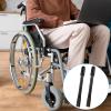 Hariendny Wheelchair Brake Extenders, 2PCS Handle Extenders, Black, 8.6 Inch, Stainless Steel view 4