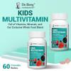 Dr. Berg Kids Chewable Multivitamins (NOT Sweetened w/Sugar) - Daily Multivitamin for Kids that Includes 20 Nutrients & Trace Mineral Complex - Mixed Berry Chewable Vitamins for Kid - Red Wafers view 3