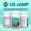 Dr. Berg Kids Chewable Multivitamins (NOT Sweetened w/Sugar) - Daily Multivitamin for Kids that Includes 20 Nutrients & Trace Mineral Complex - Mixed Berry Chewable Vitamins for Kid - Red Wafers view 4