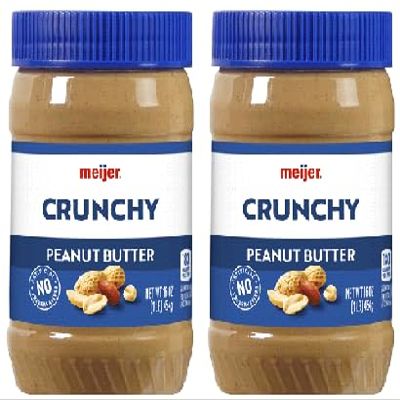 Crunchy Peanut Butter (Pack Of 2 Jars), 16 oz. Each
