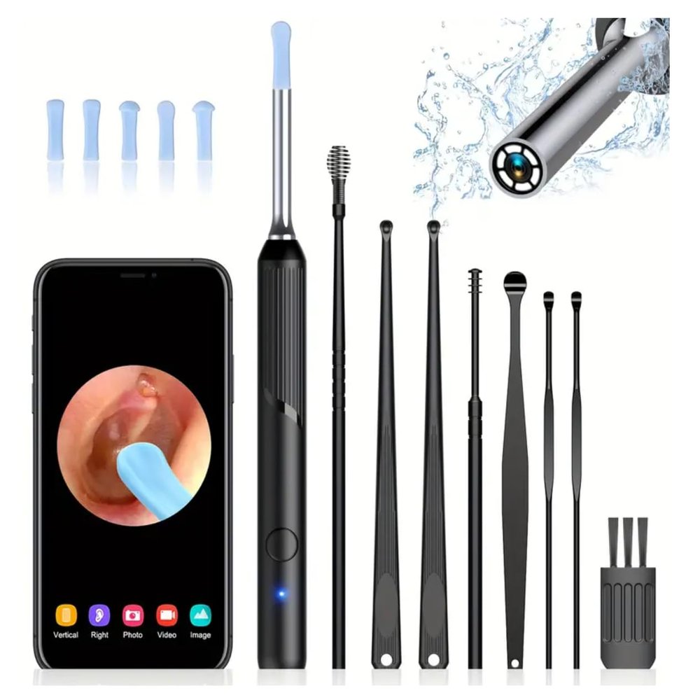 SEDLAV Ear Wax Removal Tool Camera, Earwax Removal Kit with Camera, Earwax Removal Tools, Earwax Camera 1080p, Ear Wax Removal Tool Camera (4)