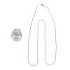 Portable Stainless Steel Bottle Mini Capsules Daily Box Container with Pearl Necklace for Outdoor Camping Travel view 1