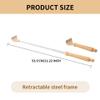 Back Scratcher, Bamboo Back Massager Tool Wooden Manual Long Handle Back Scratchers for Men and Women, Instant Relief from Itching Body Relaxation, Wooden Back Scratcher view 2