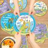 120Pcs Oh The Plase Go Decorations Oh The Placse Go Graduation Decorations Oh The Plases Go Plates and Napkins Kindergarten Graduation Decorations view 4