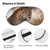 African Animal Leopard Sleep Mask Eye Masks for Sleep Sleeping Mask Sleep Masks for Women Men Sleep Mask Blackout Adjustable Sleep Mask Travel Eye Mask Side Sleeper Eye Mask view 3