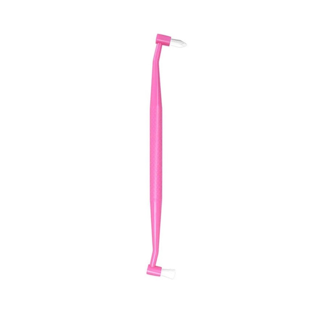 KHOGSBPSW Manual Toothbrush Single Brush Head Fissure Wisdom Tooth Brush Soft Bristle Toothbrush Cleaning Whitening Teeth Toothbrush(Pink)