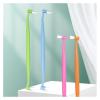 KHOGSBPSW Manual Toothbrush Single Brush Head Fissure Wisdom Tooth Brush Soft Bristle Toothbrush Cleaning Whitening Teeth Toothbrush(Pink) view 3