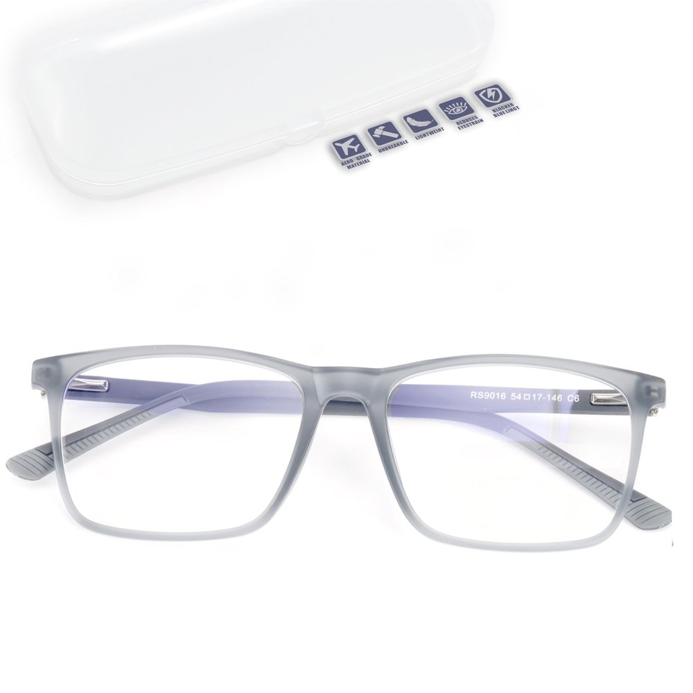 Nearsighted Glasses for Distance Vision, Men Near Sighted Driving Eyeglasses,Women Clear Computer Myopia Farsighted See Far Sight Frame,Cheater Anti Blue Light Blocking TR90 Eye Glass Muners -1.5